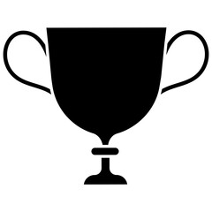 Cup icon vector. Trophy illustration sign . champions symbol. Win logo.