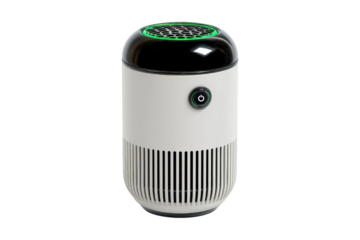 Close-up of indoor air purifier