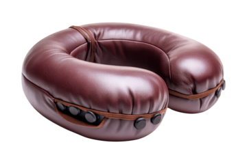 Relaxing neck massager in home setting