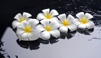 Serene Plumeria Reflections: A Spa-Like Tranquility
