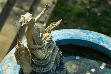 fountain in the park