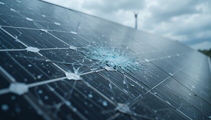 Spider web covered in morning dew with water drops glistening in nature