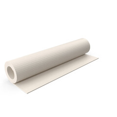 Rolled Insulation Mat Isolated on Transparent Background