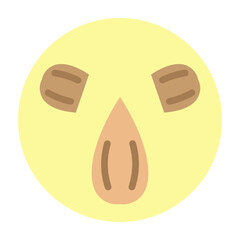 Raw Almond Pack Vector Flat Icon Design