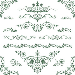 Beautiful flower art and mandala vector design