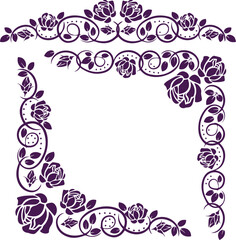 Beautiful flower art and mandala vector design