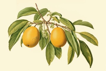 Fruit lemon plant food.
