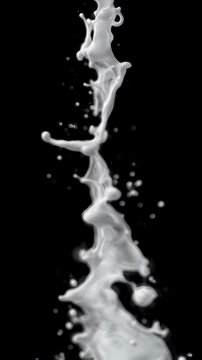 Milk On Black Background Images – Browse 703,702 Stock Photos