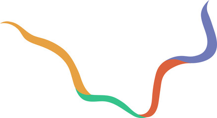 Colorful Bright Ribbon