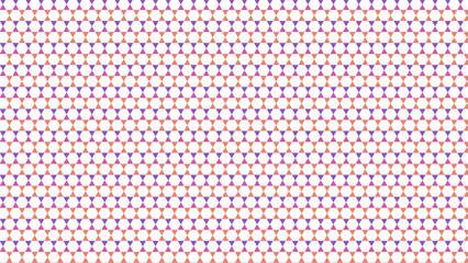 Colorful geometric triangle pattern with alternating rows of purple and orange. A seamless, modern design perfect for wrapping paper, digital backdrops, textiles and creative branding.