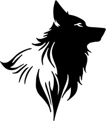 wolf vector illustration