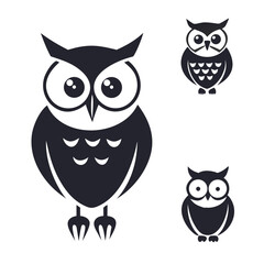 bird icon set  