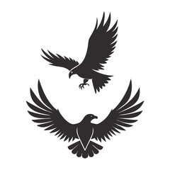 Obraz premium bird icon set 