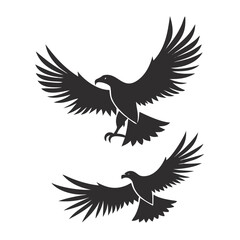 Fototapeta premium bird icon set 