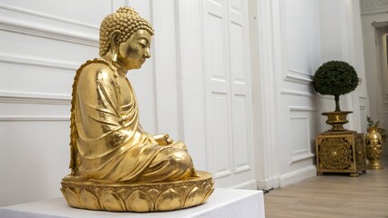 Gold Sculpture
