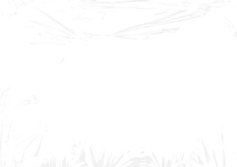 Plastic Wrinkles texture, pvc warp transparent and isolated background.