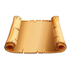 old scroll paper vector history graphic design