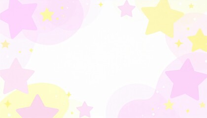 Celebratory starry background digital artwork whimsical bright colors playful concept