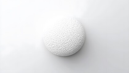 A spherical object with a textured surface.