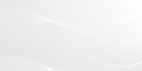 abstract white background with gradient color and artistic dynamic line decoration