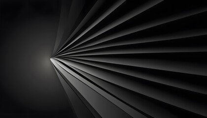 Dark, converging, layered lines create a dynamic abstract design.