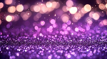 This shimmering purple glitter background creates a magical and festive atmosphere for any design.