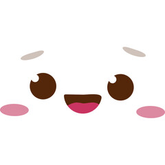 emoji smiley face vector line icon. Doddle emoticons vector illustration on isolated background. Happy, smiley, winky face sign business concept. Neutral Expression Cute Smiley