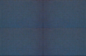 LEDs on a black background. Macro photography of a bright LED screen