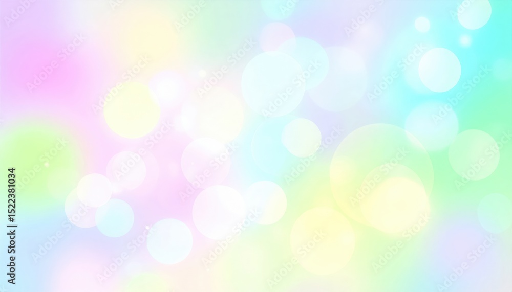 Aufkleber colorful bokeh background creative studio digital art soft atmosphere abstract viewpoint visual expl