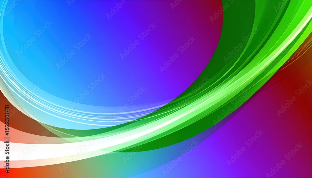 Poster dynamic abstract swirls digital art colorful background vivid environment artistic viewpoint creativ