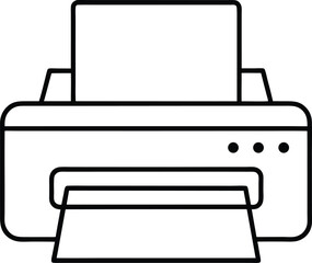 High-Quality Printer Icon  A Clean and Modern Design for Printing Needs