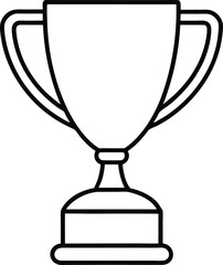 Celebrating Success A Champion's Trophy Illustration