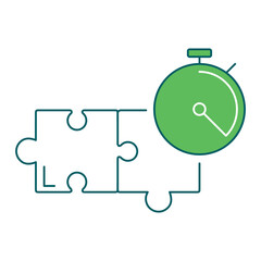 Process Optimization icon for business intelligence and analytics dashboards, ideal for data visualization, KPI tracking, and performance monitoring interfaces.