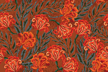 abstract floral pattern