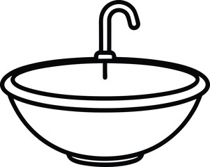 Modern Bathroom Vessel Sink Design Clean Lines and Simple Elegance