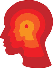 Layered Minds with a Central Focus Point