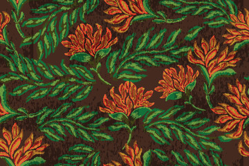 abstract floral pattern