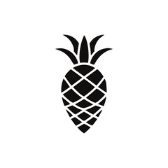 Tropical Pineapple Icon A Simple, Elegant Design