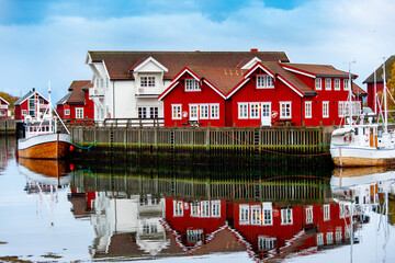 Marina in Svolvaer - Norway