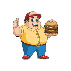 cartoon illustration of a football player