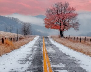 Photograph of West Virginia in late winter.