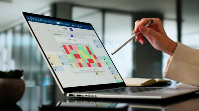 Office Analyst Analyzes Data Availability
