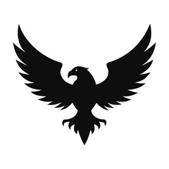 Eagle silhouette, Animal silhouette, Animal eagle