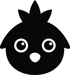 Adorable Baby Chick Illustration Cute Cartoon Chicken Design