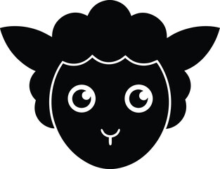 Adorable Sheep Illustration A Cute and Friendly Farm Animal Design