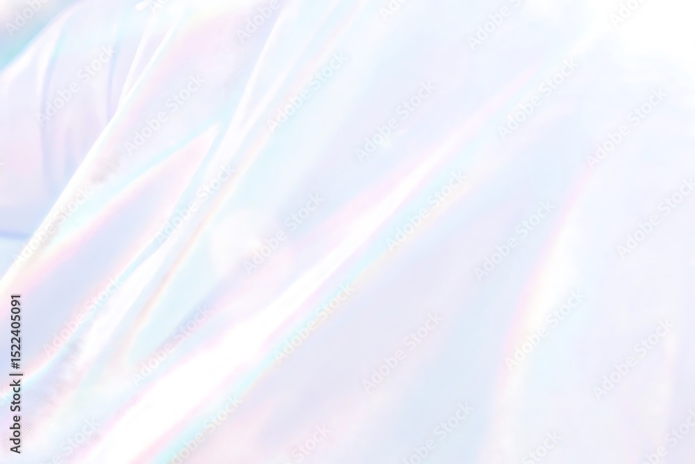 Aufkleber iridescent fabric texture with subtle folds and light play perfect for backgrounds and creative proj