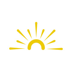 Fototapeta premium symbol of sun vector