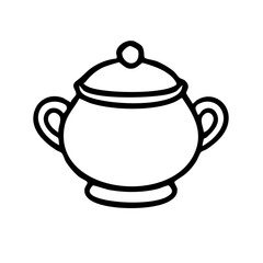 Obraz premium シュガーポッド 線画 手書き