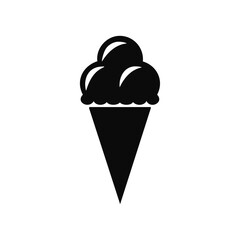 Delicious ice cream cone sweet treat summer dessert