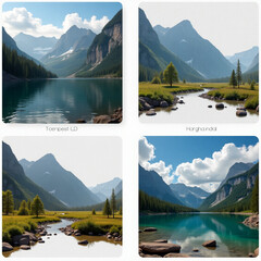 Landscape Transparent Background